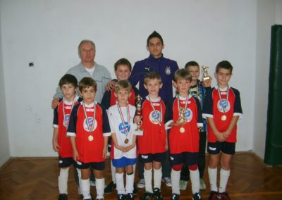 egykori növendékünkkel Barczi Dáviddal (Újpest TE) 2010-ben